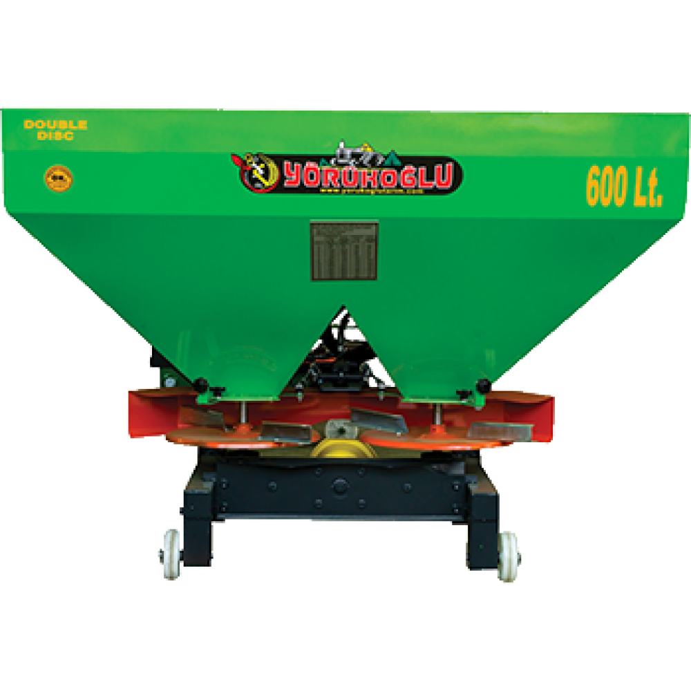 600 LT YMS-DB600 ÇİFT DİSKLİ GÜBRE SERPME MAKİNASI
